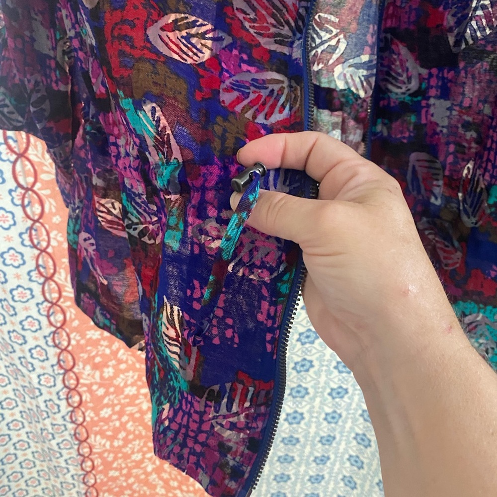 Ruby Rd. Multicolor Pattern Jacket size 12 - Picture 8 of 8